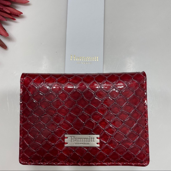 NWT Hammitt 126 West Red Run Woman’s Wallet - Picture 3 of 7